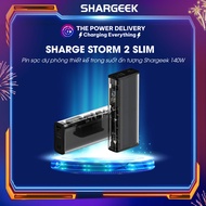 Pin sạc dự phòng trong suốt Shargeek 140 Sharge Storm 2 Slim 140W phiên bản cải tiến thiết kế trong