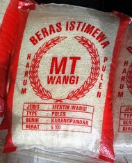 beras mentik wangi 5kg/5kg beras mentik/beras 5 kiloan/beras