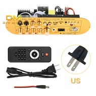 DIYMORE DC 12-24V/AC110-2220V 2.1-Channel D900 Bt Amplifier Board 2.1-Channel 50W+50W+100W High-Powe