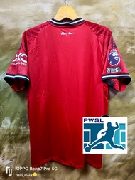 PWSL #เสื้อผีแดงแมนยู เจ้าบ้าน 2025/26 สีแดง งานเทียบ แฟนบอล AAA เสื้อเปล่า + ทำฟูลออฟชั่น EPL ชื่อเ