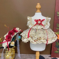 Original Handmade Lolita 40cm Baby Clothes Lolita 40cm Cotton Doll Clothes Princess Dress Doll Cloth