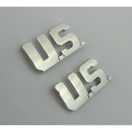 WWII US Military Lapel Pins Silvery U.S. Letter Badge insignia OF 2 Military Store