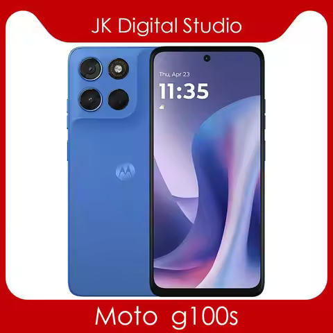 China Version MOTO G100s 5G Mobile Phone Snapdragon6s Gen4 6.72inch LCD 7000Mah 30W Fast Charger 50M