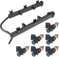 3.6L Fuel Injection Fuel Rail with Injectors Compatible with Jeep Dodge Ram Chrysler 200 300 2011-20