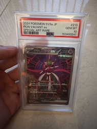 [PSA 10]2024 Pokemon Japanese sv8a 213/187 鐵武者ex Iron Valiant ex テツノ ブジンexSAR