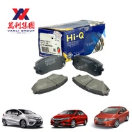 Sangsin Hi-Q Front Brake Pad for Honda City T9A, Honda City TMO & Honda Jazz -SP-1463