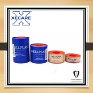 WELLPLAST Surgical Adhesive Fabric Tape (1.25CM x 5M / 2.5CM x 5M / 5CM x 5M)