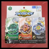 Tomy Takara Beyblade Cho-Z Triple Booster Set