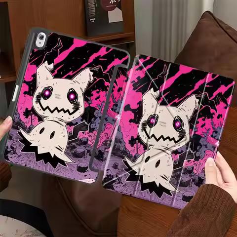 Mimikyu Fuuny Pokemon Tablet Case For Samsung For Galaxy Tab S10 S9+ S6 Lite 10.4 inch S7+ S8+ 12.4 