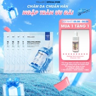 Wellage Real Hyaluronic Blue Ampoule Mask HA Box of 5 Sheet Mask