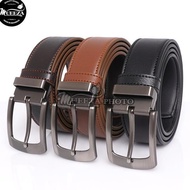DB222 }} Men's Leather Belt Men's Leather Belt 4cm Wide MUJ4M 003