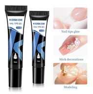 Ur Đường 15G Nail móng giả nối dài móng tay keo dính Trong Suốt Nail Acrylic gel UV thiết kế Mỹ thuậ