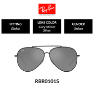 Ray-Ban AVIATOR REVERSE FALSE -RBR0101S 002/GS Global Fitting Sunglasses  Size 59mm