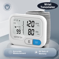 Yongrow Automatic Digital Wrist Blood Pressure Monitor Sphygmomanometer Tonometer Tensiometer Heart 