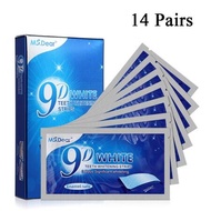 9D Whitening Gel Teeth Strips Remove Stain Oral Hygiene Care Dental White Patch