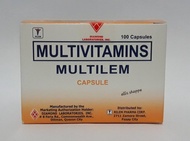 Multilem Multivitamins Box of 100 Capsules