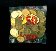 1994年香港政府五毫子硬幣原包幣值$50