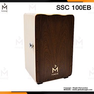 Magie Cajon Drum รุ่น SSC 100 กลองคาฮอง มากี เครื่องดนตรี เครื่องเคาะจังหวะ กลองพกพา อคูสติก