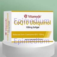 [3 box free 1] Vitamode CoQ10 Ubiquinol Softgel | 100mg Reduced Form CoQ10 | Energy,mmx whey protein