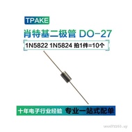 1N5822 1N5824 In-Line Shoteki Rectifier Diode DO-27 IN5822 IN5824 Ready Stock