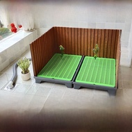 Automatic Pet Dog Toilet Bowl Drainage Urinal Pan Large Medium Small Dogs Cats Sand Pan No Foldable 