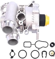 Aluminum Water Pump Kit Compatible with Audi A3 A4 A5 A6 Q3 Q5 TT A4 Allroad & VW Passat Jetta Golf 
