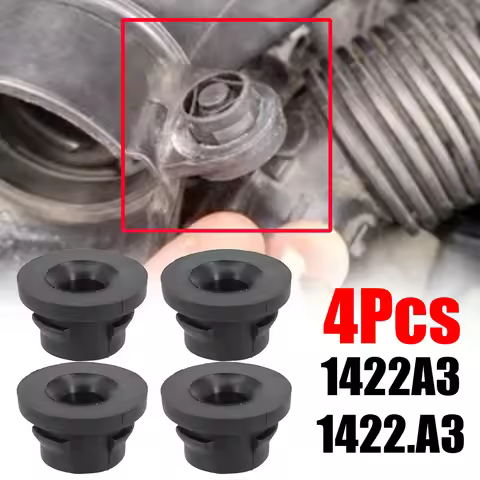 4Pc Car Air Filter Box Hood Insert Grommet Mount 1.6 HDI 1422A3 1422-A3 For CitroenC2 C3/C4 C5 22.5m