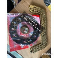 Gear set crf 150l gear set chain honda crf 150l gear set package crf 150l