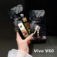 HP Vivo V60 Softcase One Piece Motif - Latest Vivo V60 Glass Case - Casing Vivo V60hp - Silicone For