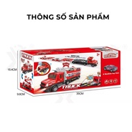 Toy 3-Storey Racing Truck Set With 8 Small Racing Cars, Many Models, 2m Long Folding Racing Models