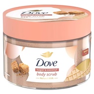 Dove Body Scrub Sugar & Coconut 280g Dove Sugar & Coconut Body Scrub Natural AHA
