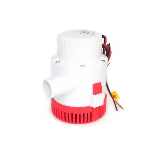 Large Flow DC 12v 24v Bilge Pump 3700GPH Electric Water Pump For Boat Accessories Marin,submersible 