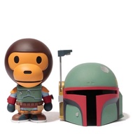 Medicom Toy Vinyl Collectible Dolls No.228 猿人 The Bathing Ape 星球大戰 Star Wars 賞金獵人 波巴費特 Milo Boba Fet