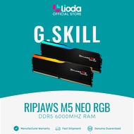 G.Skill Ripjaws M5 Neo RGB DDR5 32GB (2x 16GB) 6000MT/s CL36 Black ( F5-6000J3636F16GX2-RM5NRK )