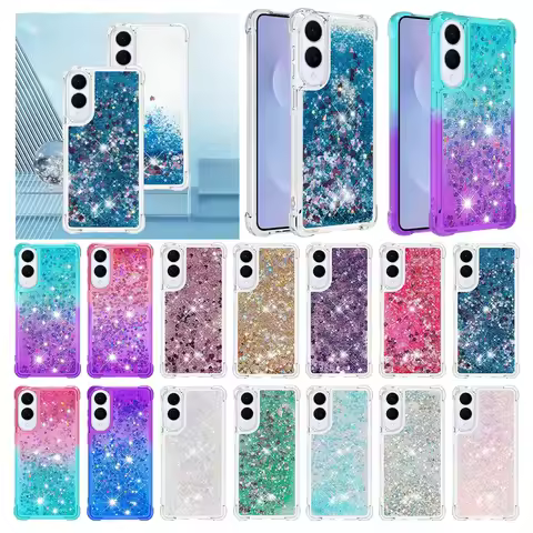 Dynamic Liquid Iridescent Flow Sand Shell Case For Xiaomi 14T Poco C75 C65 X6 M6 Redmi Note 14 13 Pr