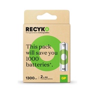 GP RECYKO RECHARGEABLE BATTERY 1300mAh AA 2S