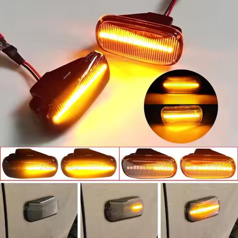 For Acura Integra Type-R DC2 RSX DC5 NSX NA1 NA2 Led Dynamic Turn Signal Side Marker Light Sequentia
