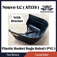Yamaha Nouvo-LC NouvoLC Nouvo LC AT135 AT 135 AT-135 PVC Front Basket + Bracket Plastic Bakul Raga D