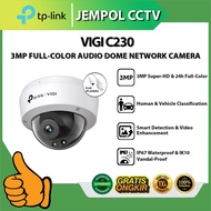 TP-LINK VIGI C230 3MP FULL-COLOR AUDIO DOME NETWORK CAMERA