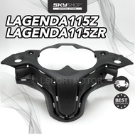 LAGENDA SRL115 Z / ZR HANDLE METER COVER (MATTE BLACK) 31D-F6145-00 INNER REAR UPPER YAMAHA LAGENDA 