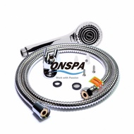 Bộ sen cao cấp dây inox 304 xoay 360° Onspa L106 1m5