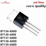 10pcs BT136-600E BT136-600D TO220 BT136 600D TO-220 BT136-600 TRIAC BT137-600D BT138-600D BT139-600D