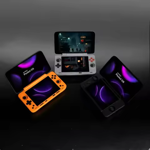 For Ayaneo Pocket Ds Dual Screen Flip Cover Game Controller Retro 7"165hz Oled Tmr Joystick Pc Acces