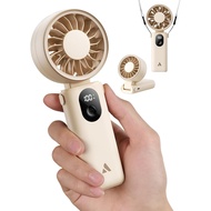 Aecooly Mighty Portable Handheld Fan | 20H Max Cooling Time | 3 Flexible Modes | 5 Speeds Wind | Bat