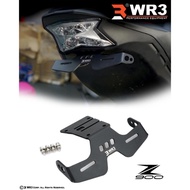 Motorcycle License Plate Holder / Tail Tidy WR3 Z900 Aluminum