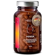 Power - Women's Balance - Monk Pepper + Women's Coat + Yam Root + Siberian Rhubarb High Dose - Vitamins for Women - 120 Capsules - Vegan