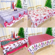 150cm*180cm Christmas Table Cloth Rectangle 6 Seater 8 Seater Rectangle Table Cover Cotton Dust Proo