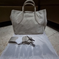 Bimba Y Lola Khaki Medium Tote Bag Original