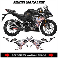Sticker Decals CBR 150r K45r New 2021 - 2025 One Piece Motif Honda CBR150R Anti-Scratch Vinyl Stripi