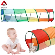 Baby Crawl Tunnel 6FT Foldable Crawl Through Tunnel Play Tent Colorful Crawl Tunnel Playhouse with C